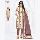 Pranjul Cotton Straight Pant Salwar Suit - P2662